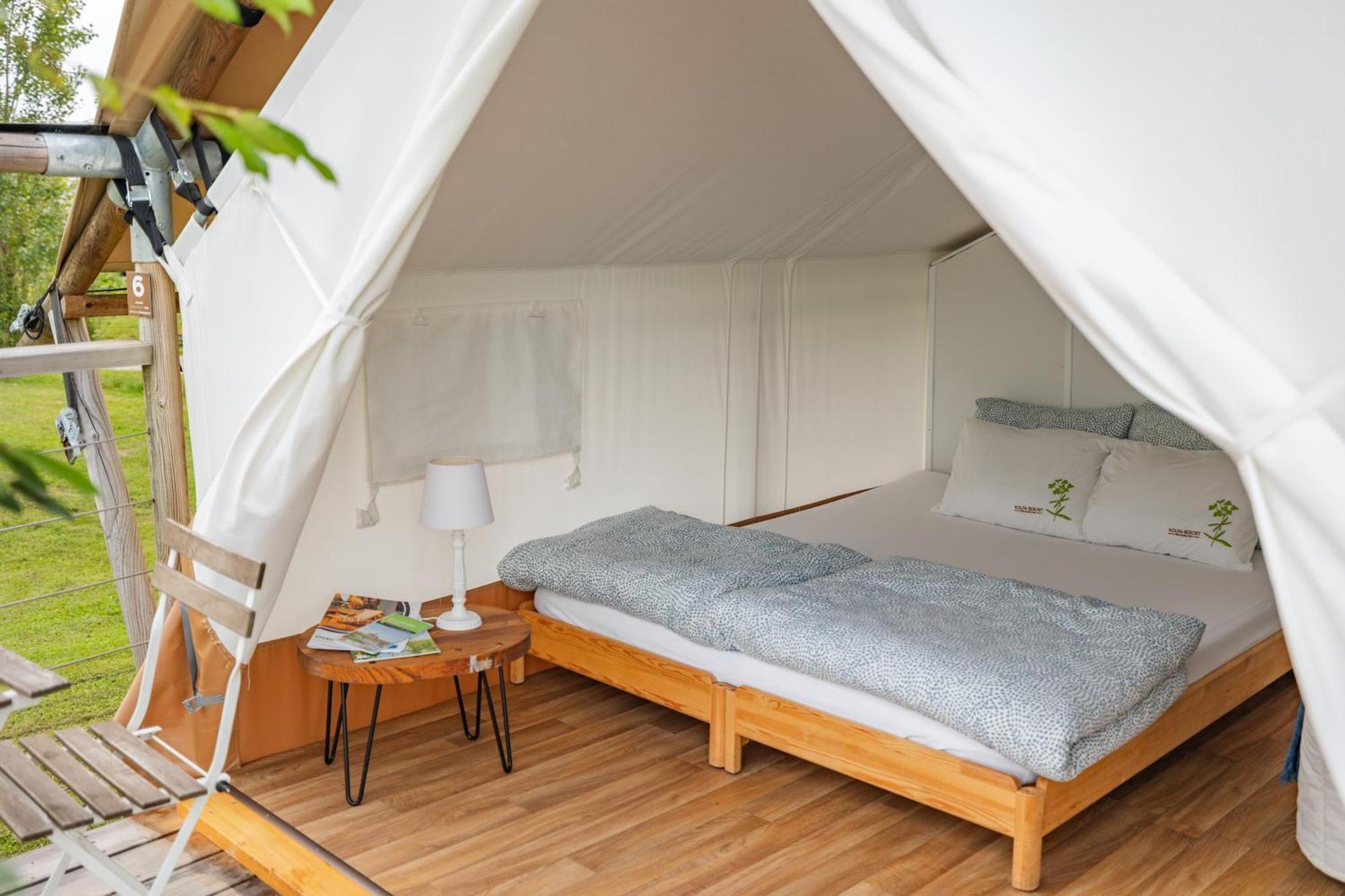 Luxe tent Glamping Kolpa